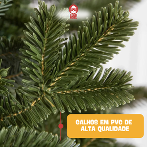 LumiNoel™- Árvore de Natal Premium com LEDs Embutidos