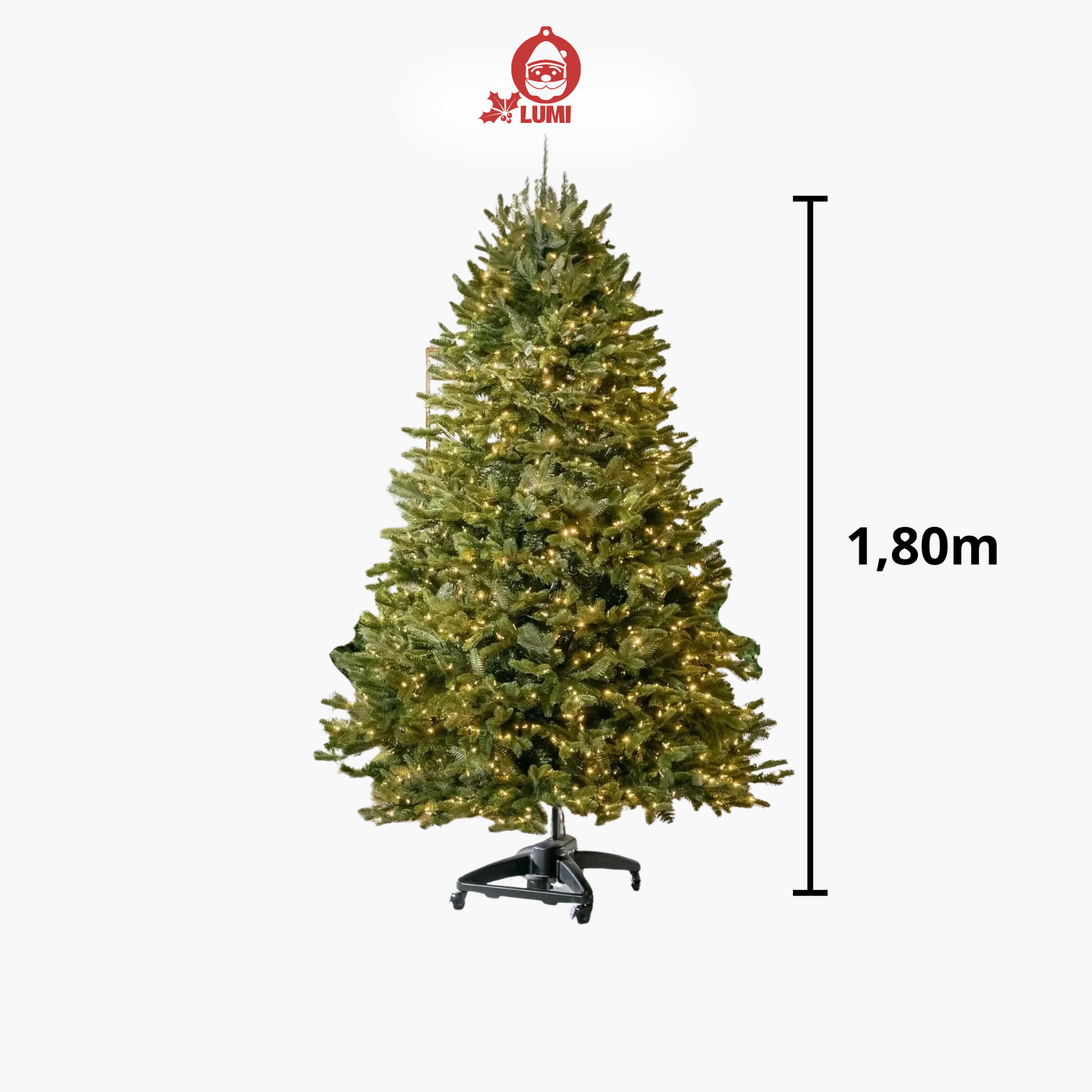 LumiNoel™- Árvore de Natal Premium com LEDs Embutidos