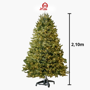 LumiNoel™- Árvore de Natal Premium com LEDs Embutidos