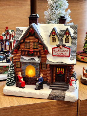 CENÁRIO VILA NATALINA CHALÉ NEVADO 24CM  - PRÉ VENDA 2025