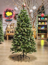 ÁRVORE PINHEIRO SINCELO 300 LEDS BICOLOR 860 GALHOS 2,10CM BIVOLT