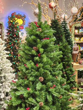 ÁRVORE PINHEIRO BERRY E PINHA 810 GALHOS 1,80CM