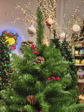 ÁRVORE PINHEIRO BERRY E PINHA 810 GALHOS 1,80CM