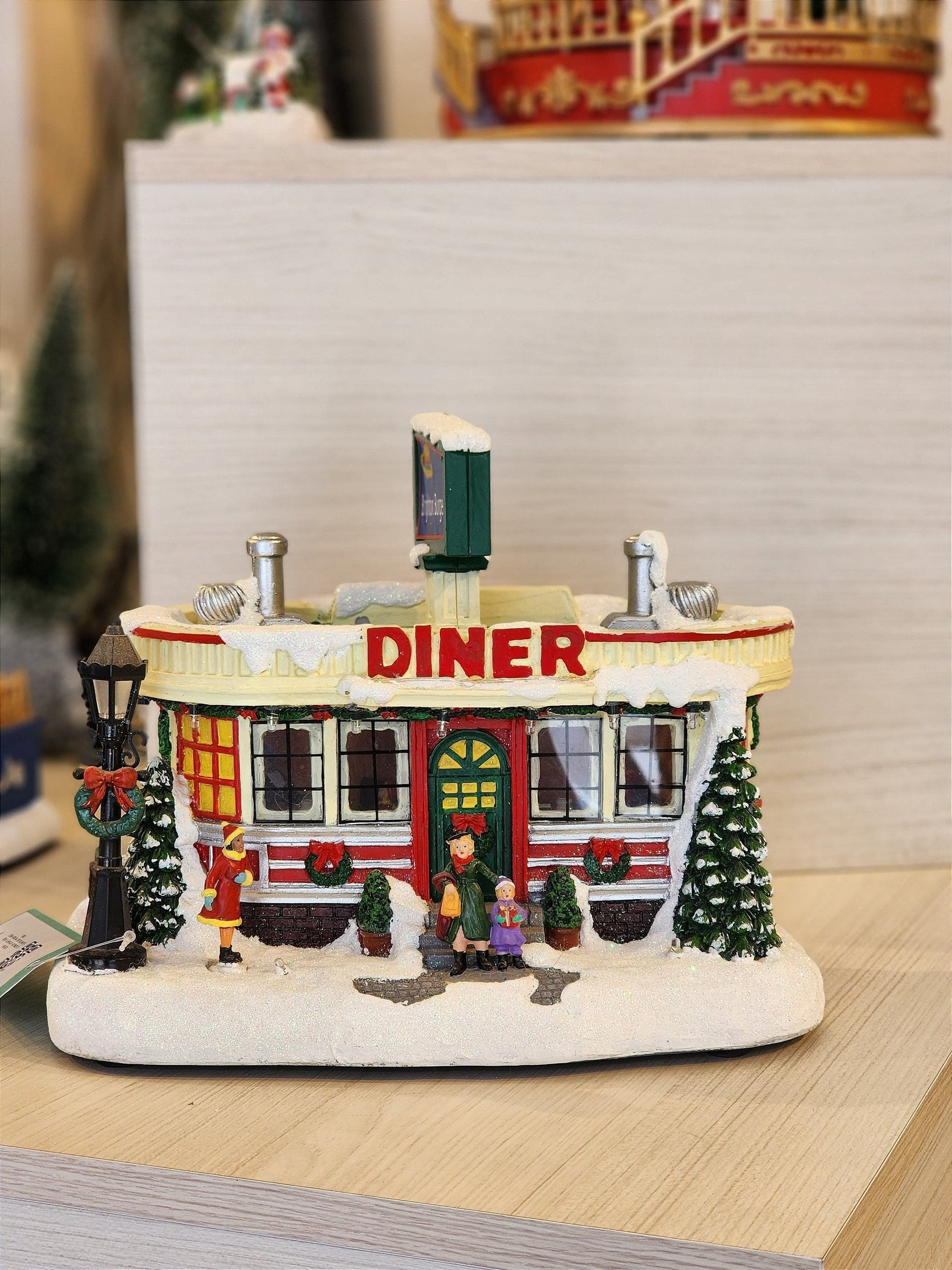 CENÁRIO VILA NATALINA RESTAURANTE 26CM  - PRÉ VENDA 2025